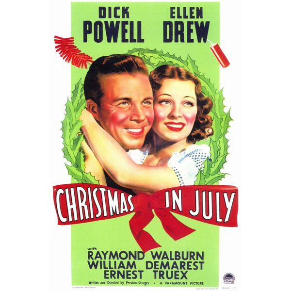 CHRISTMAS IN JULY (1940)